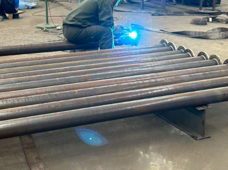 浙江20#无缝注浆管加工108*6钢花管棚管